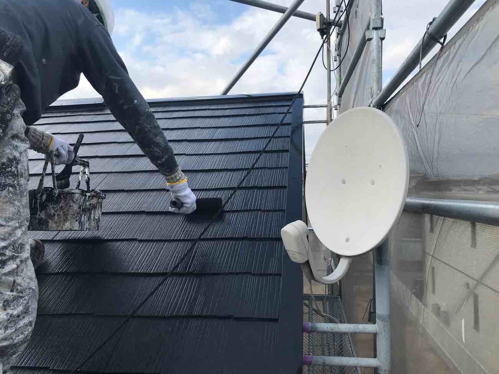 屋根塗装／ナノルーフ15（カラーベスト）